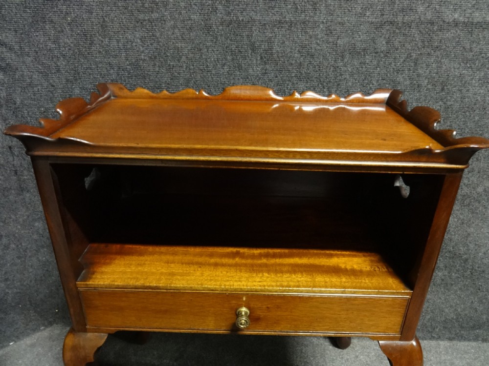 Matched Pair Mahogany Bedside Cabinets View IV