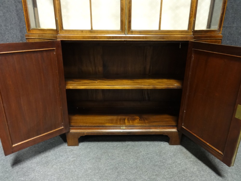 Top Quality Inlaid Mahogany Display Cabinet View VII
