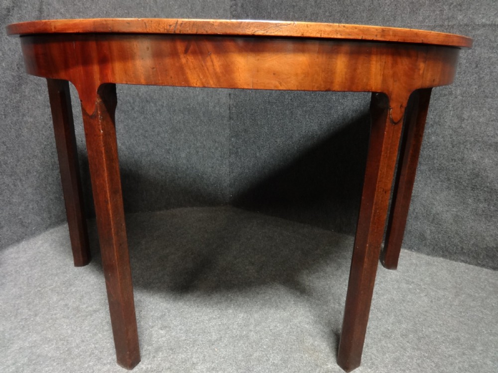 Pair  Georgian Mahogany Console End Tables View V