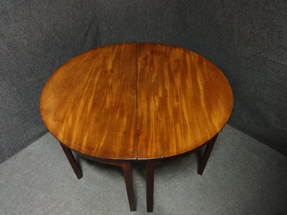 Pair  Georgian Mahogany Console End Tables View VIII