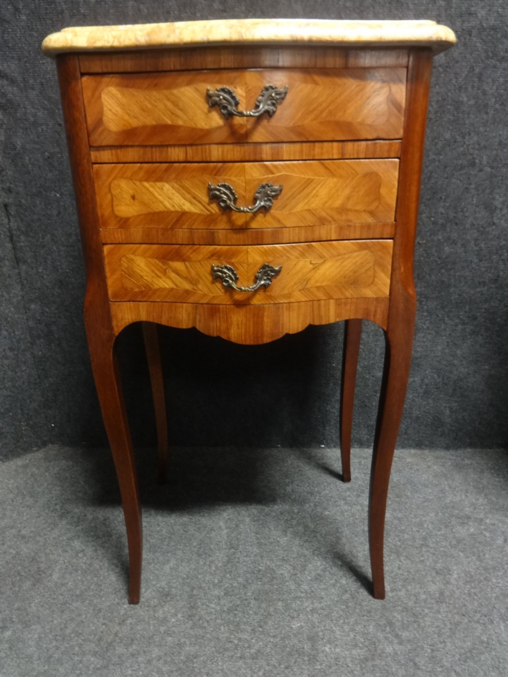 Pair French Kingwood  Bedside Chests of Drawers View V