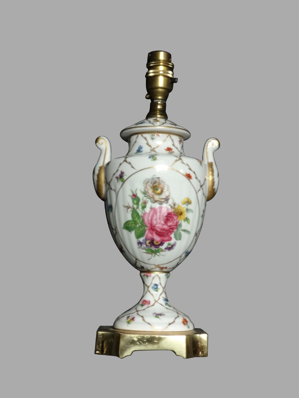 Continental Handpainted  Lamp base