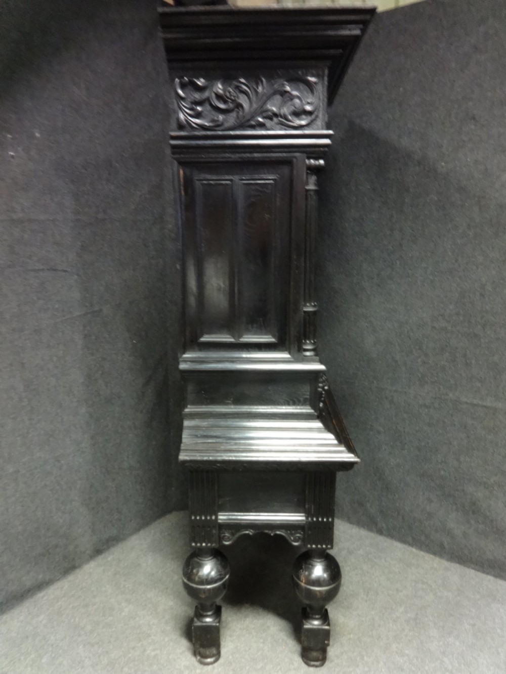 Stunning Ebonised Cabinet on Stand View III