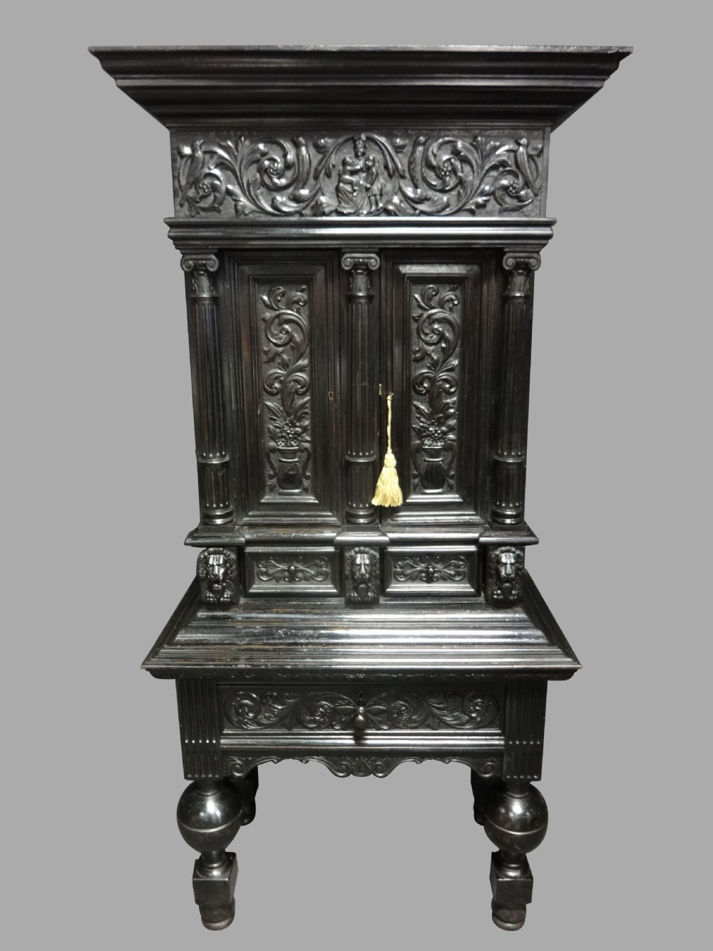 Stunning Ebonised Cabinet on Stand View VII