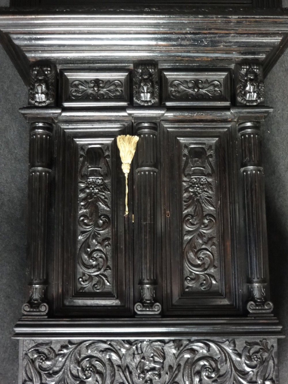 Stunning Ebonised Cabinet on Stand View IX