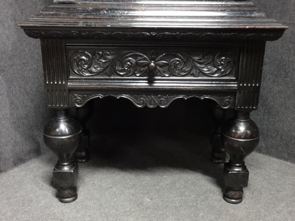 Stunning Ebonised Cabinet on Stand View X