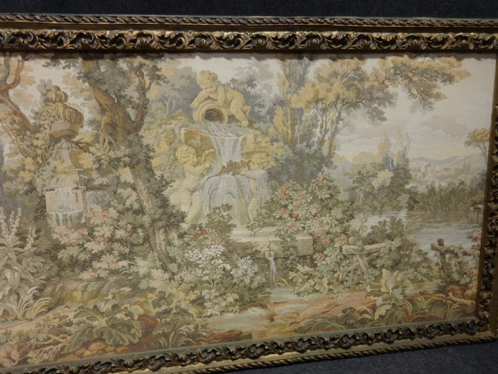 Large French Tapestry View VI