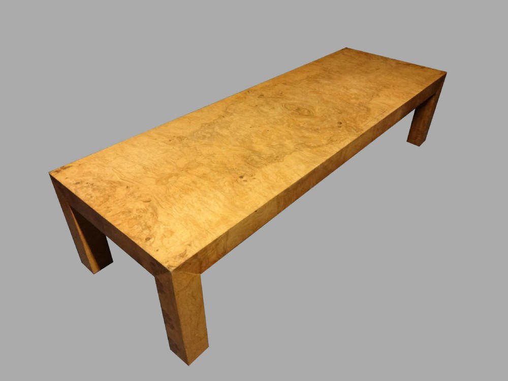 Art Deco Burr Coffee Table
