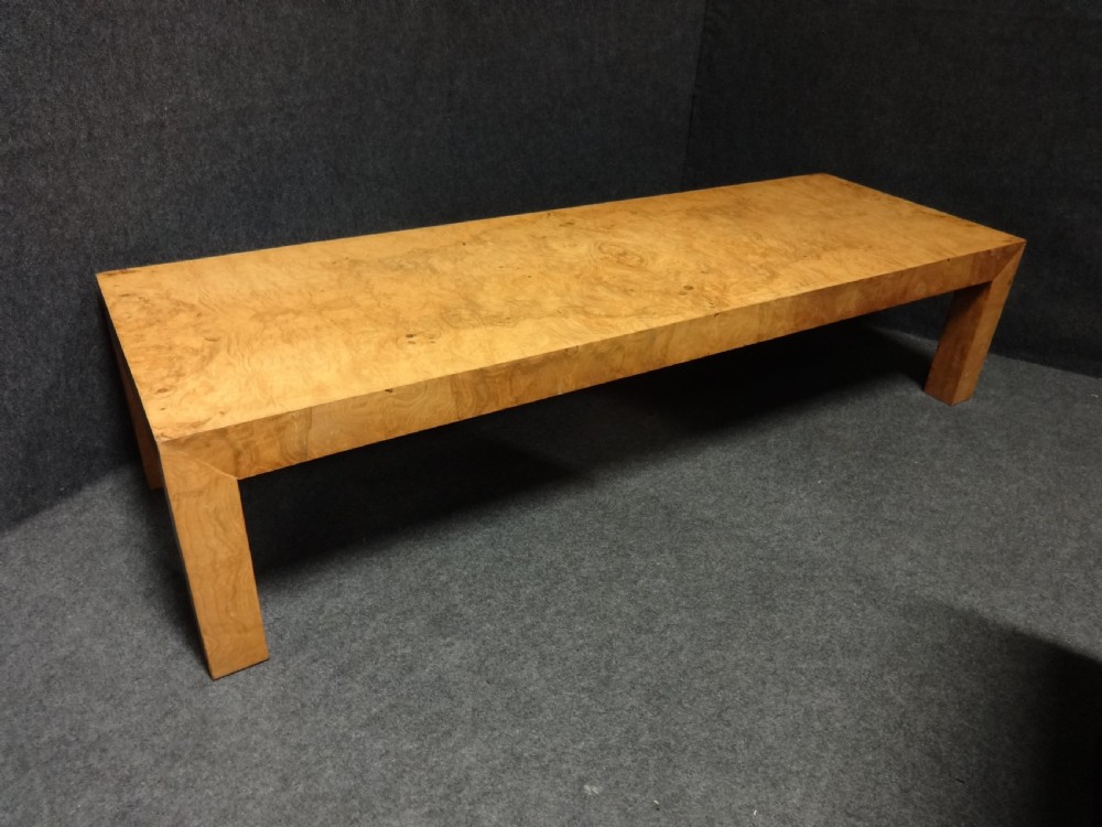 Art Deco Burr Coffee Table View II