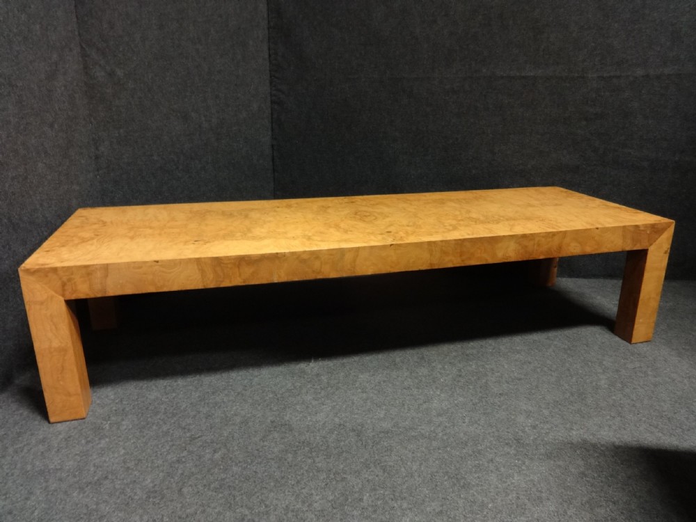 Art Deco Burr Coffee Table View III