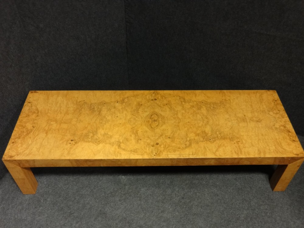 Art Deco Burr Coffee Table View V