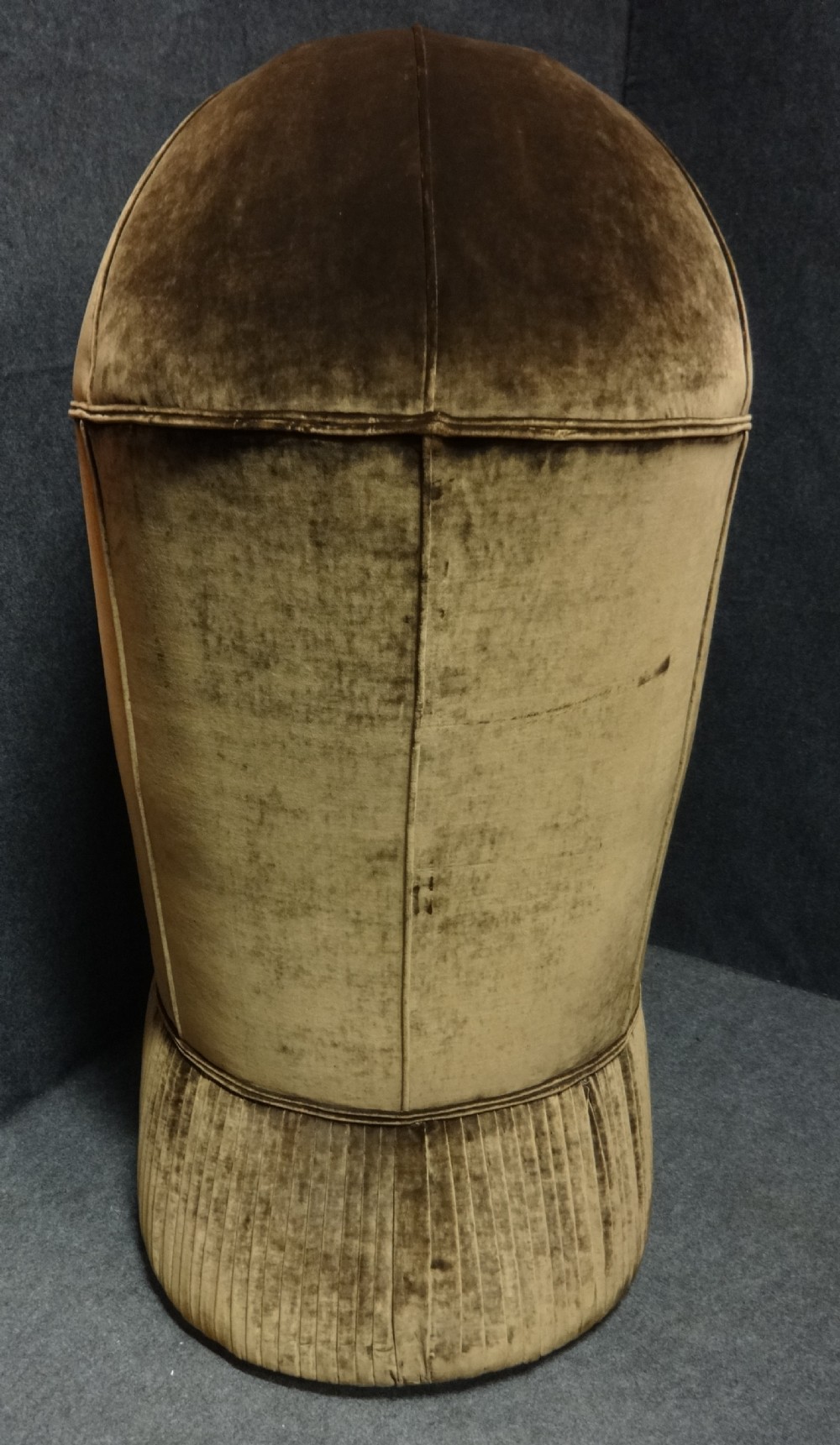 A Superb Victorian Velvet Plush Porters Chair View X