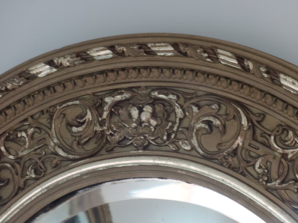 Superb Oval Gilt Mirror View V