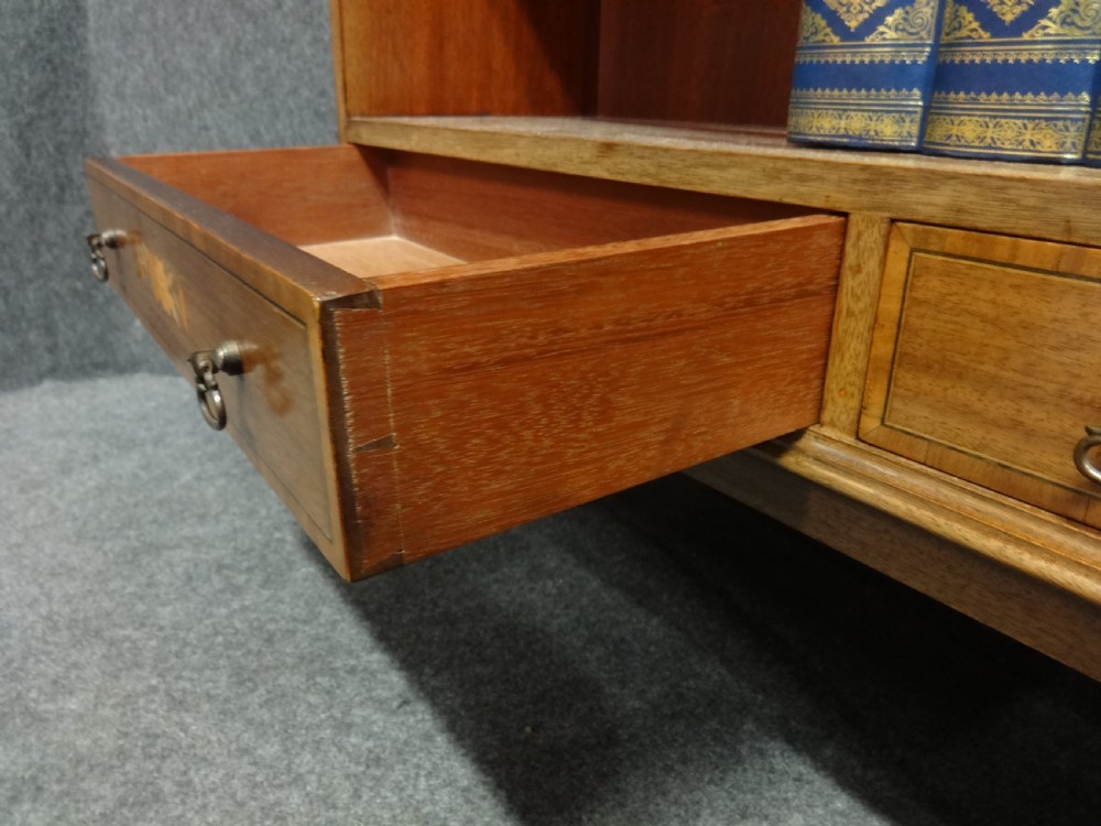 Mahogany Waterfall Bookcase View IV