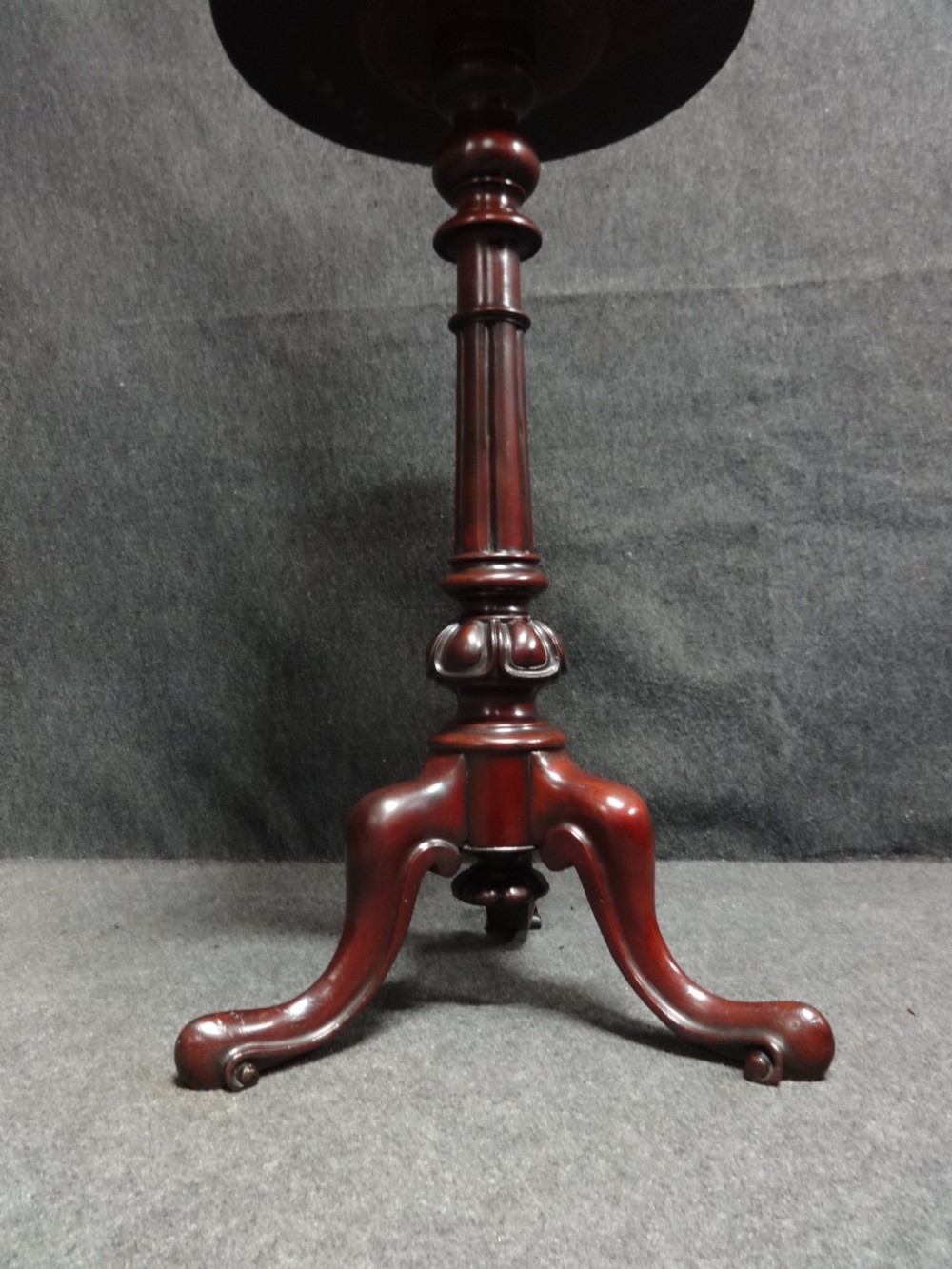 Very Good Victorian Mahogany Shaving Mirror View VII