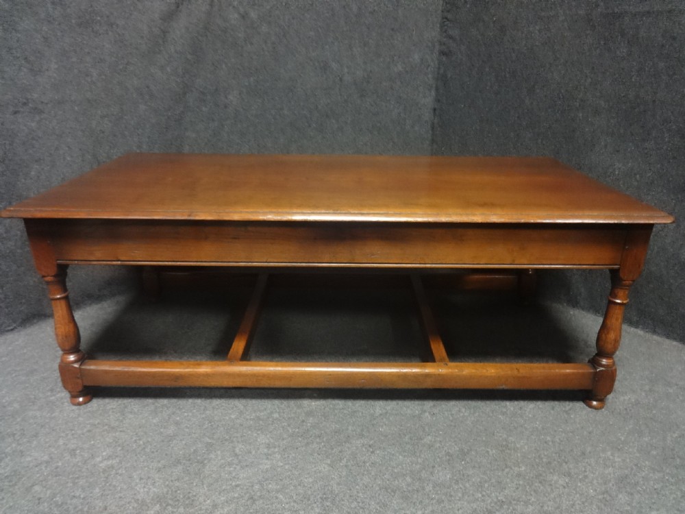 An excellent quality Oak Nest of Coffee Tables View III