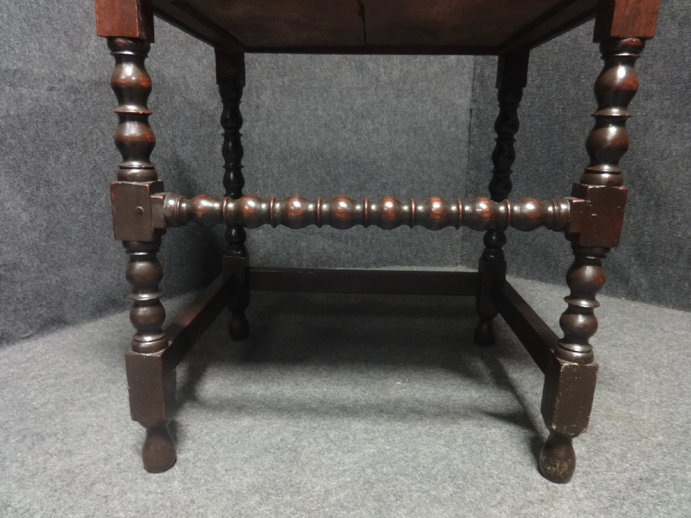 C17th Oak Period Sidetable View III