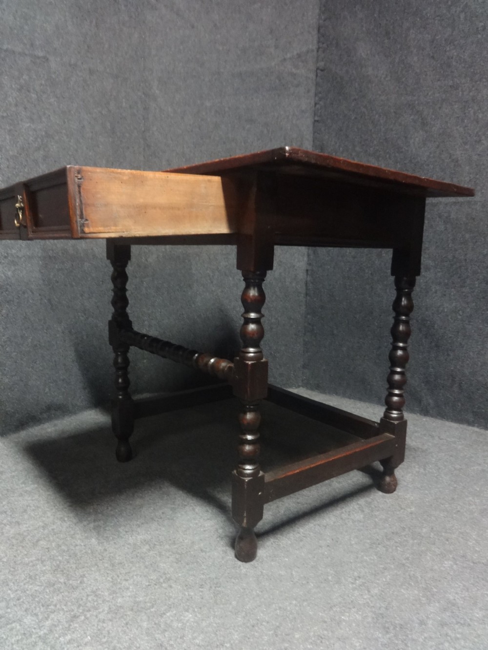 C17th Oak Period Sidetable View VI