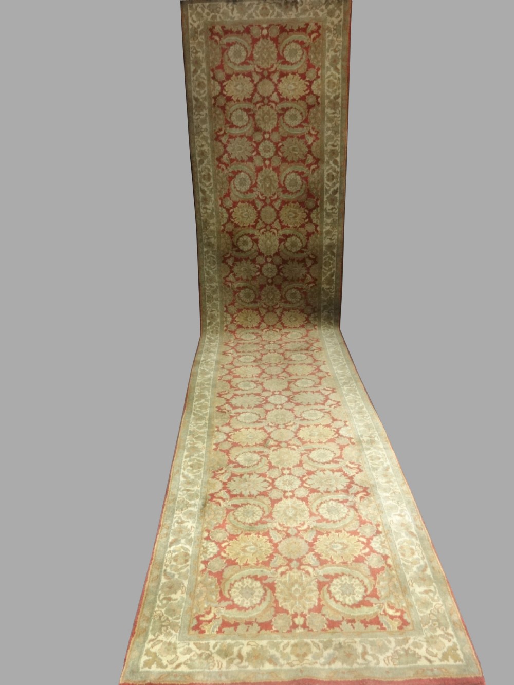 Outstanding Antique Zeigler Carpet Runner