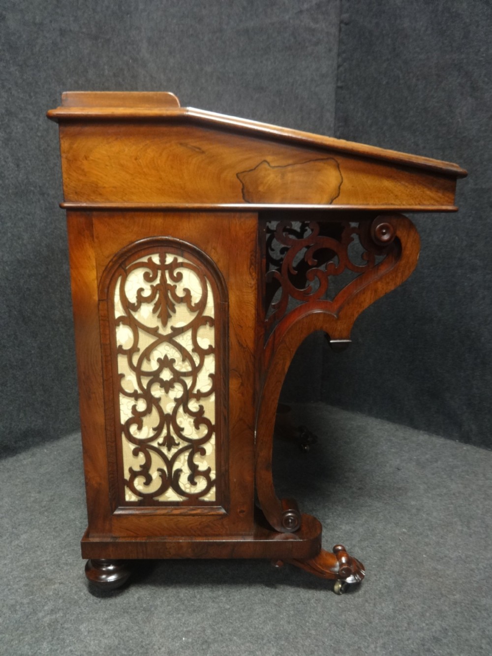 Outstanding Rosewood Davenport Desk View II