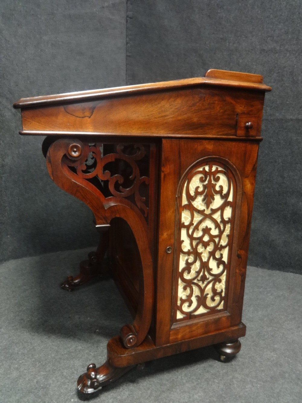 Outstanding Rosewood Davenport Desk View IV