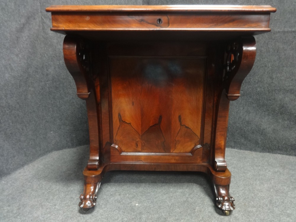 Outstanding Rosewood Davenport Desk View VIII