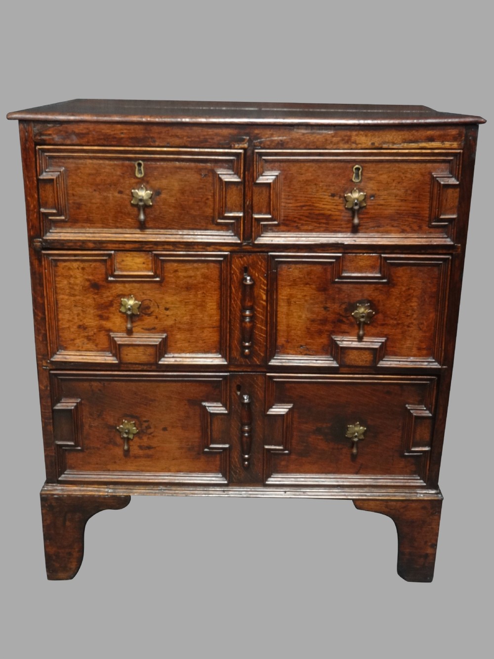 C17th Period  Oak Chest of Small Proportions