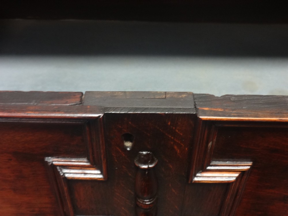 C17th Period  Oak Chest of Small Proportions View III