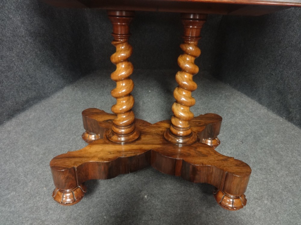 Outstanding William 4th Rosewood Games Card Table View X
