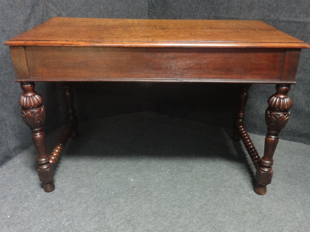 Very Good Oak Writing  Desk View III