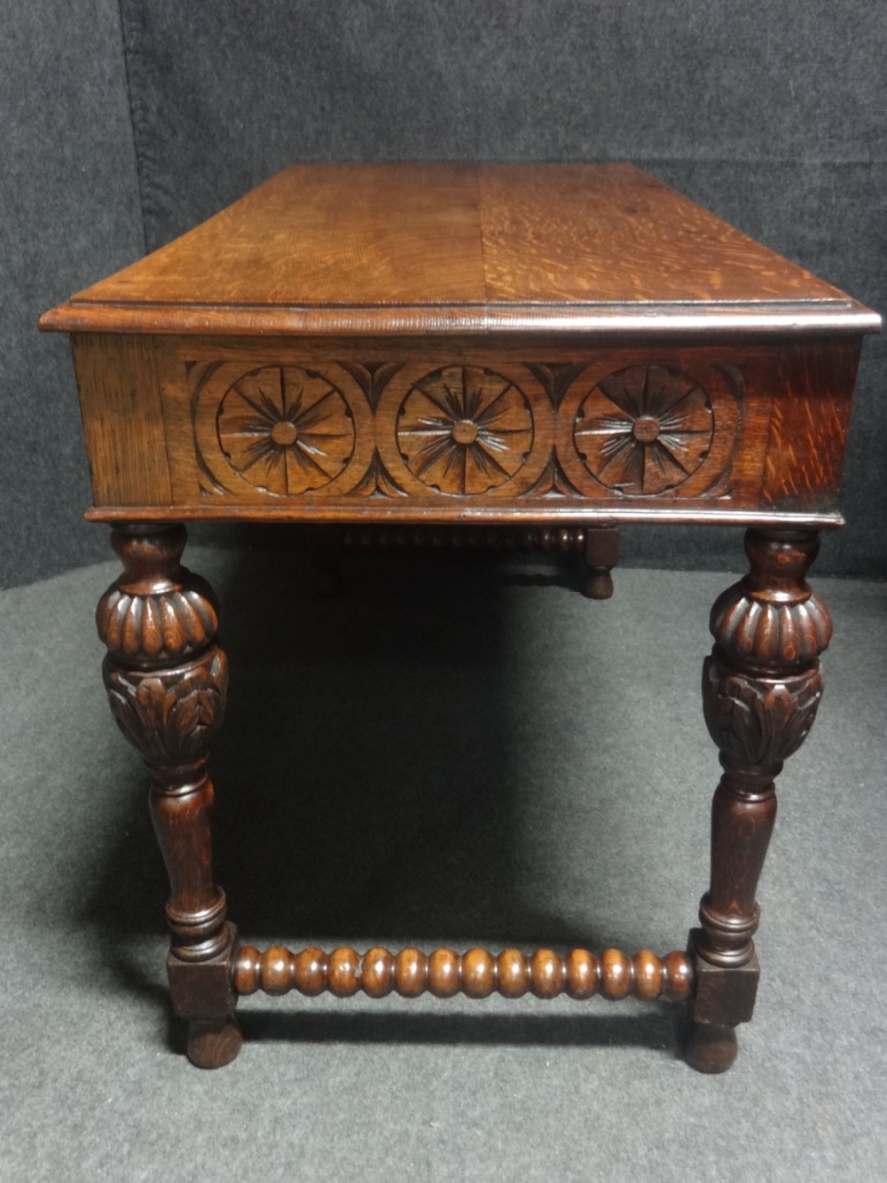 Very Good Oak Writing  Desk View IV
