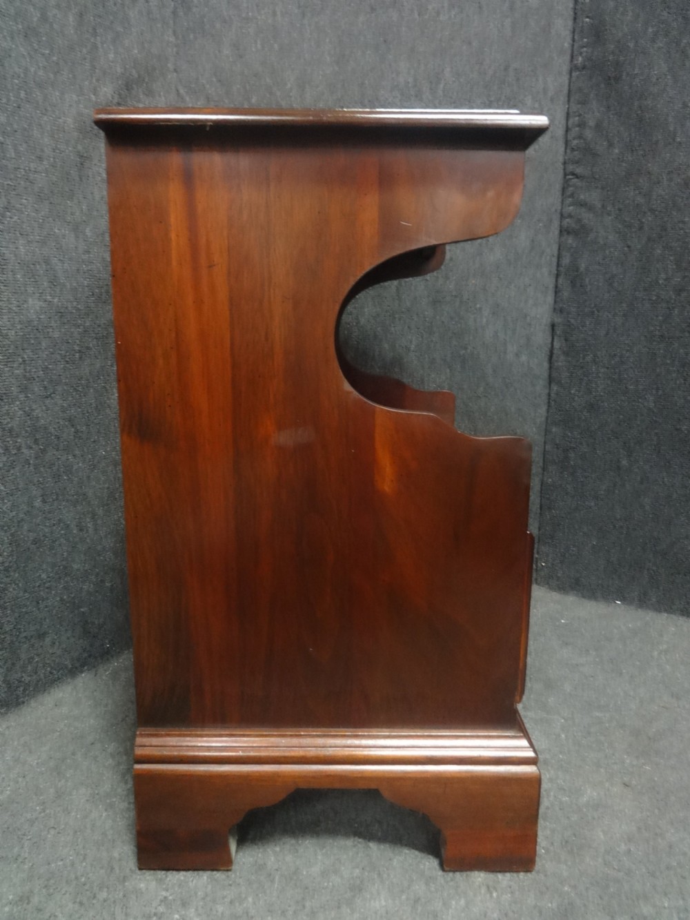 Pair Solid Mahogany Bedside Cabinets View VI