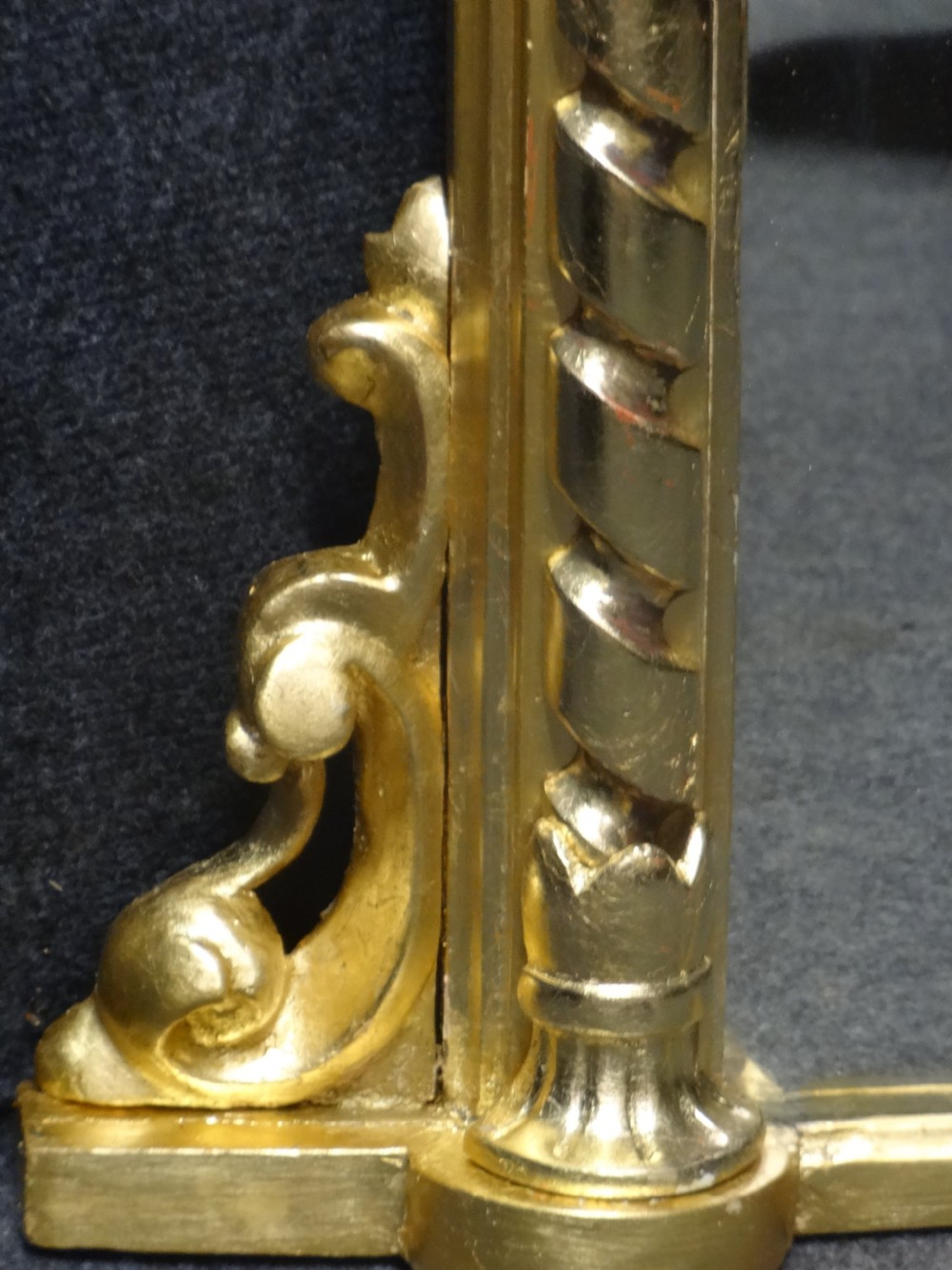 Fine English Arched Top Overmantle Mirror View III