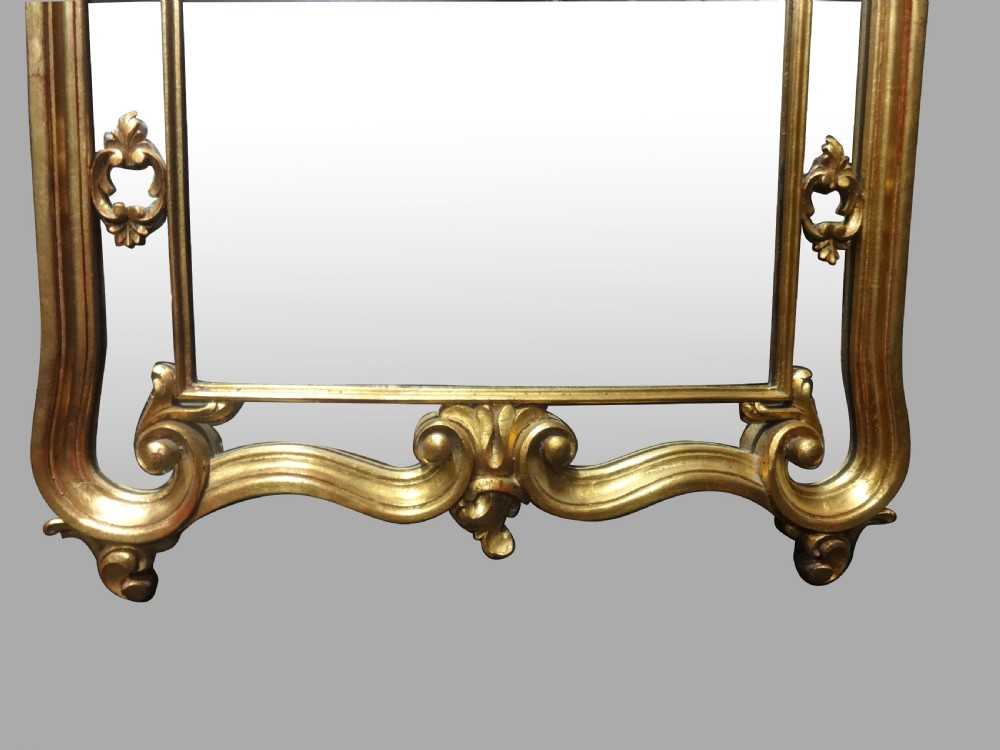 Pair Large Gilt Mirrors View III