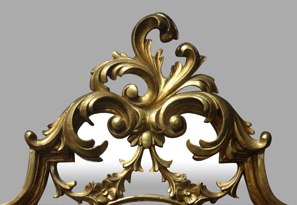 Pair Large Gilt Mirrors View IV