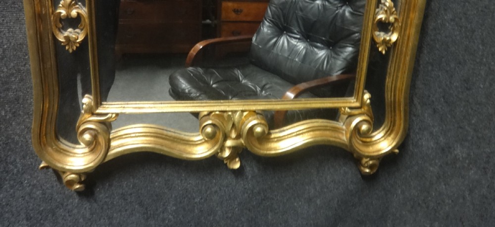 Pair Large Gilt Mirrors View VI