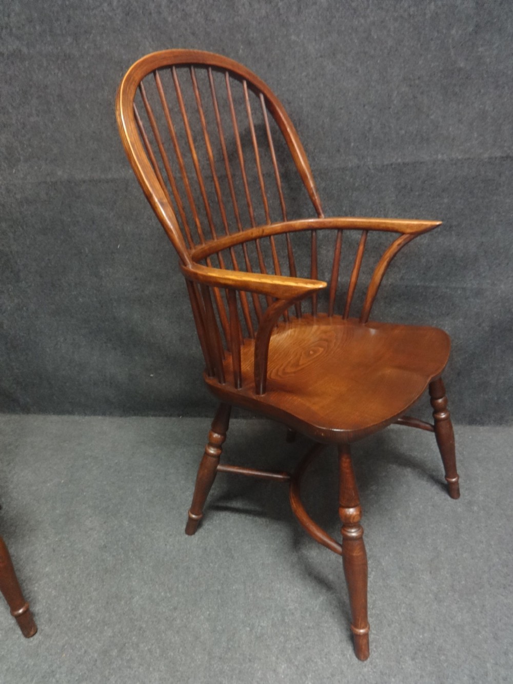 Outstanding Set of Eight Windsor Chairs View V