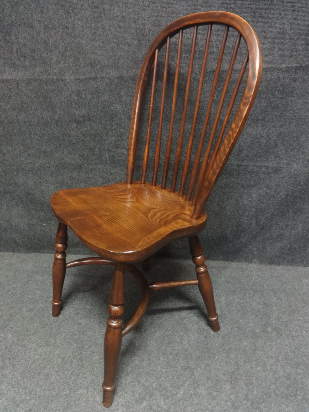 Outstanding Set of Eight Windsor Chairs View IX