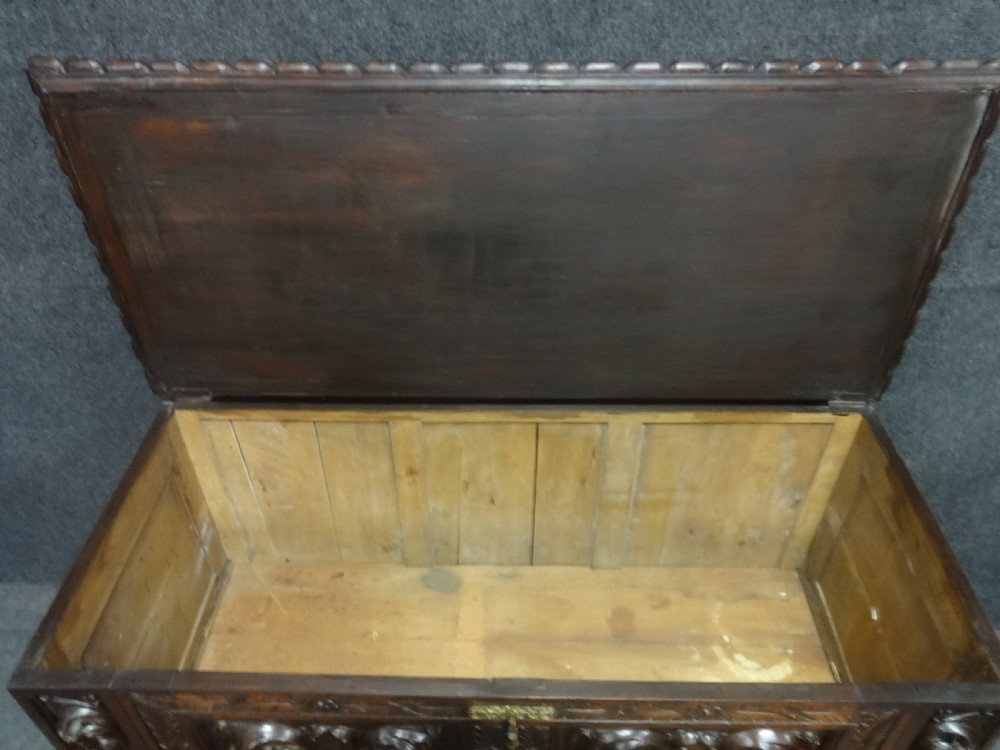 Very Good Walnut Cassone View V