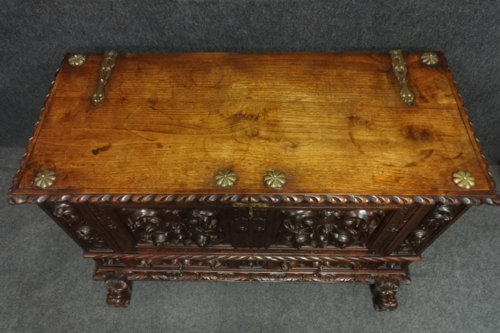 Very Good Walnut Cassone View VI