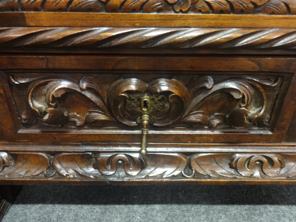Very Good Walnut Cassone View XI