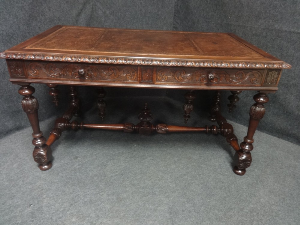 Outstanding French Walnut Desk View III