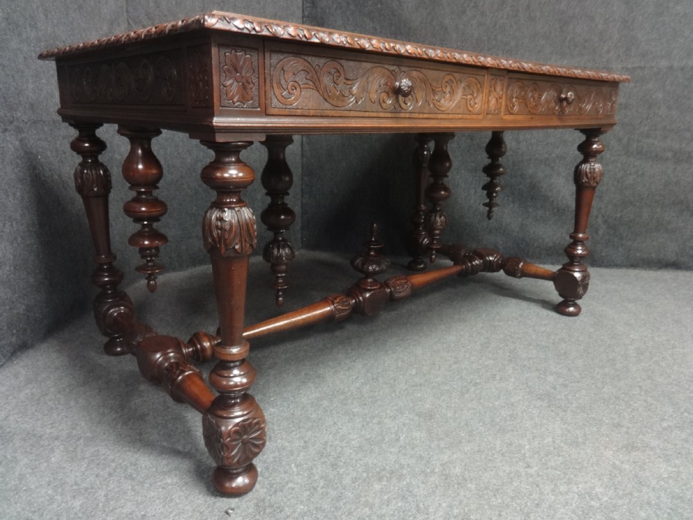 Outstanding French Walnut Desk View IX