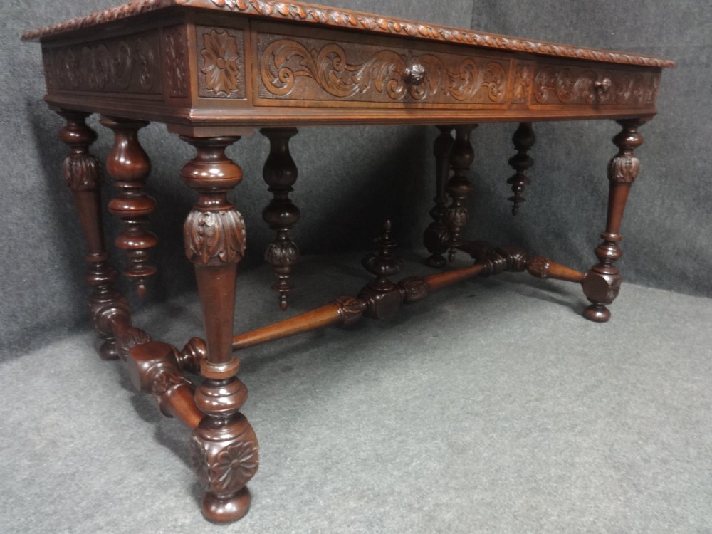 Outstanding French Walnut Desk View XI