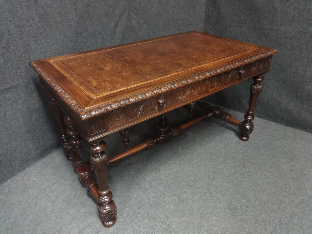 Outstanding French Walnut Desk View XV