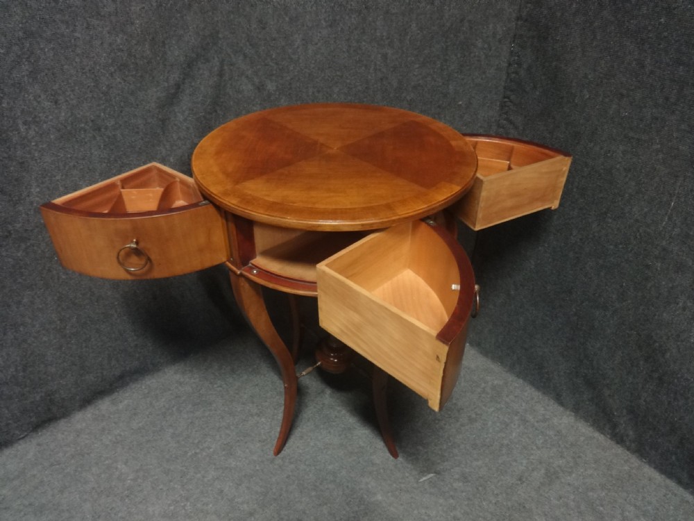 Good Mahogany Work Table View V