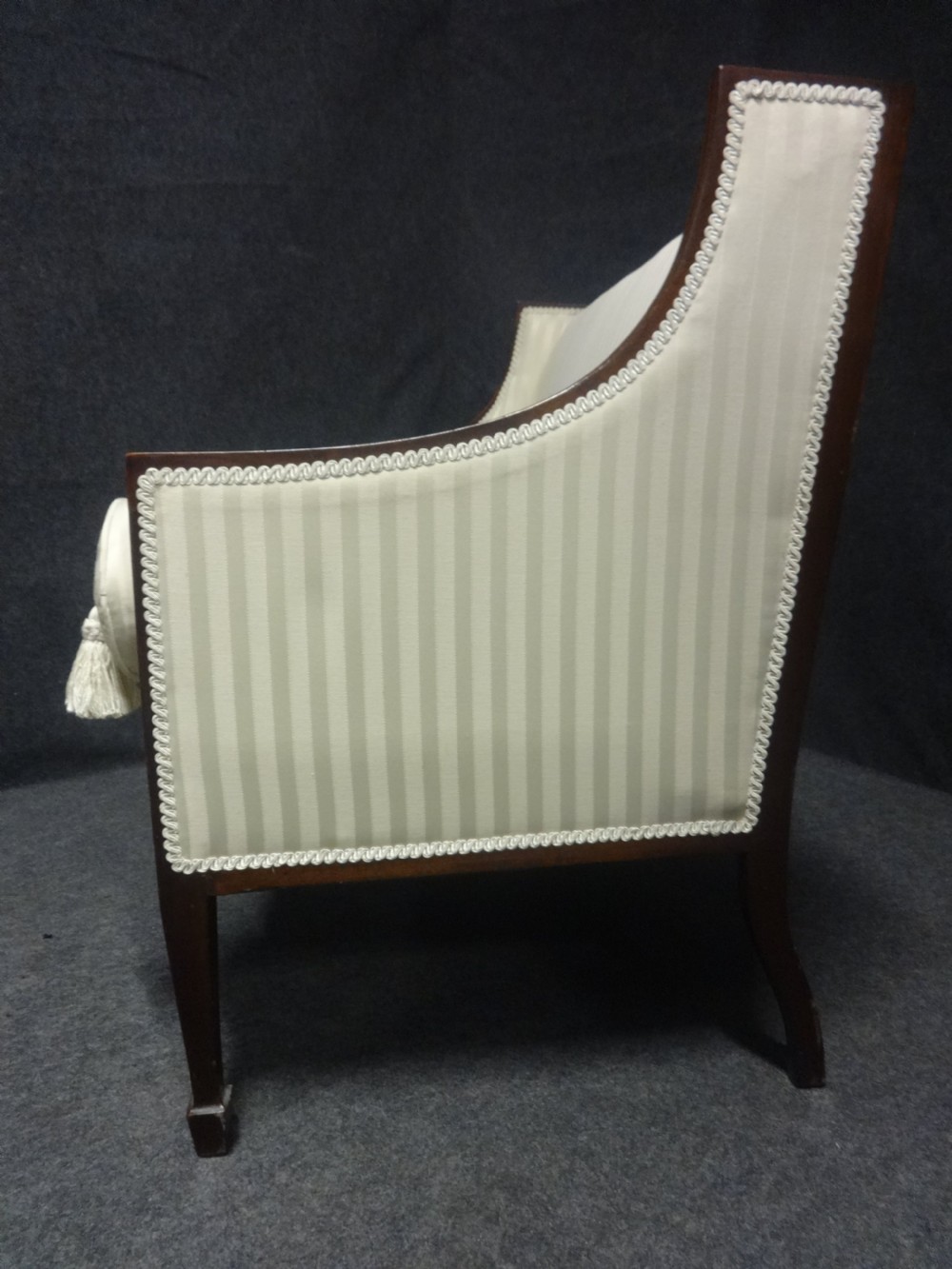 Superb Inlaid Mahogany Three Piece Suite View VI