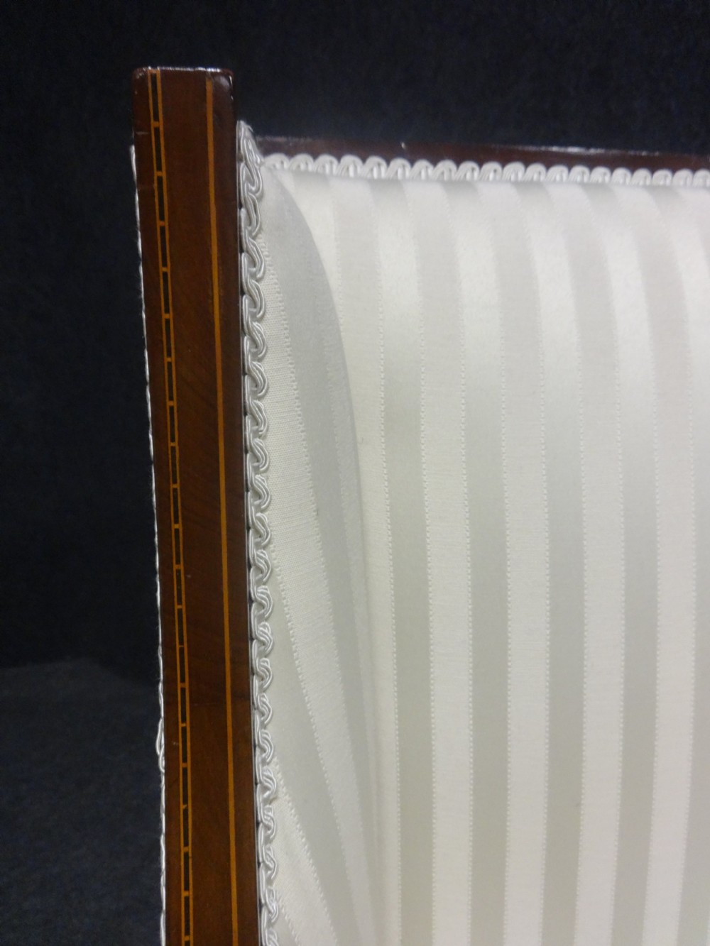 Superb Inlaid Mahogany Three Piece Suite View IX