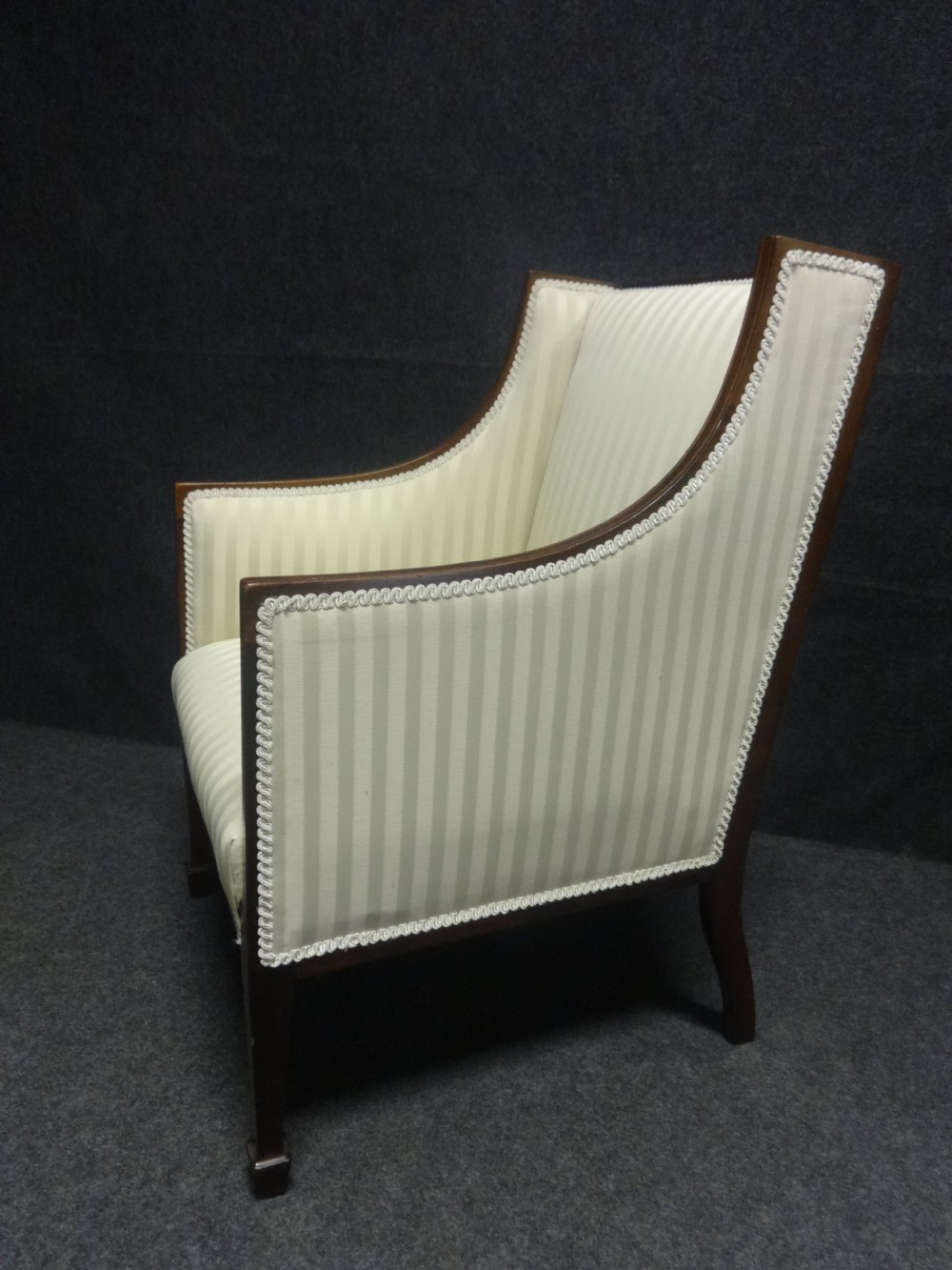 Superb Inlaid Mahogany Three Piece Suite View X
