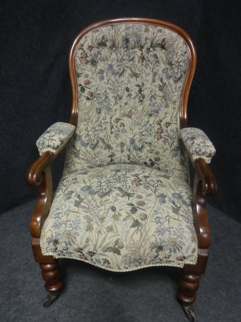 Very Good Mahogany Armchair View II